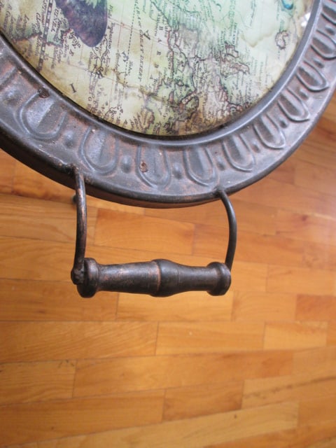 Decorative Metal Folding Tray Table - 3
