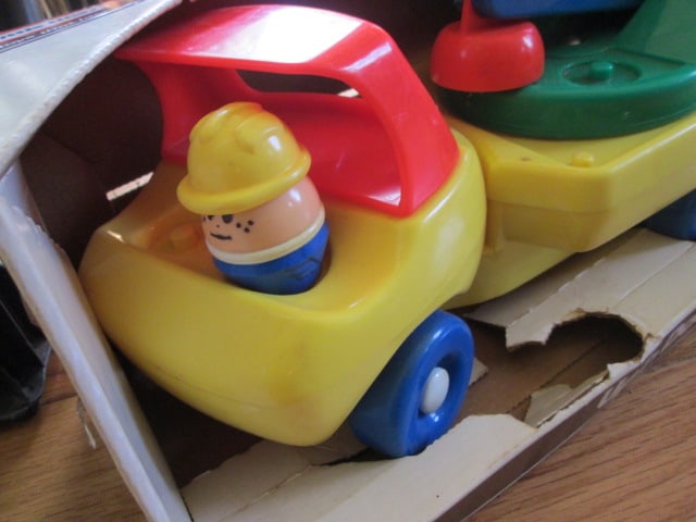 1988 little tikes "Up'n Down Truck" Toy Truck in Original Box - 2