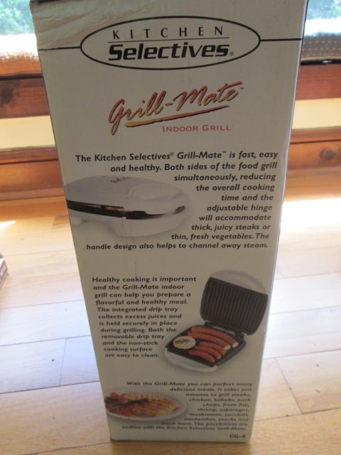 New Old Stock Kitchen Selectives Grill-Mate Indoor Grill - 5