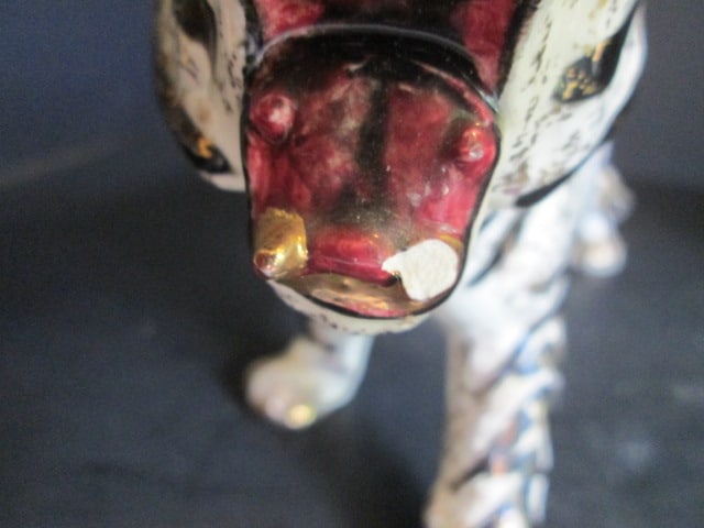 Midcentury Handpainted Ceramic Tiger - 5