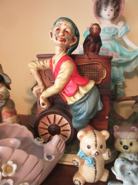 Large Grouping of Porcelain Figurines, Musical Figurines and Vases - 3