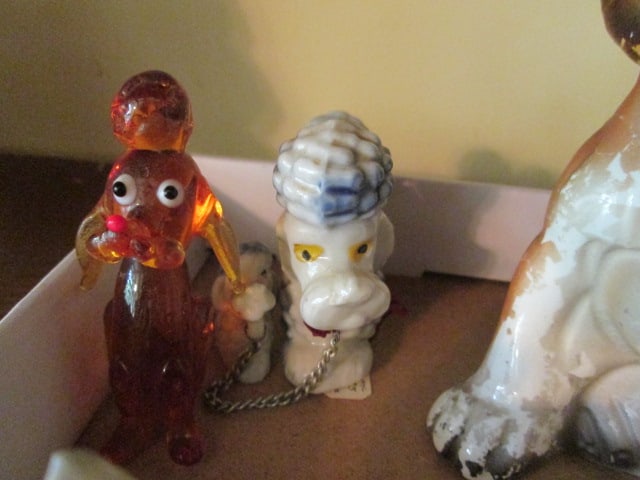 Grouping of Ceramic and Porcelain Dog Figurines - 4