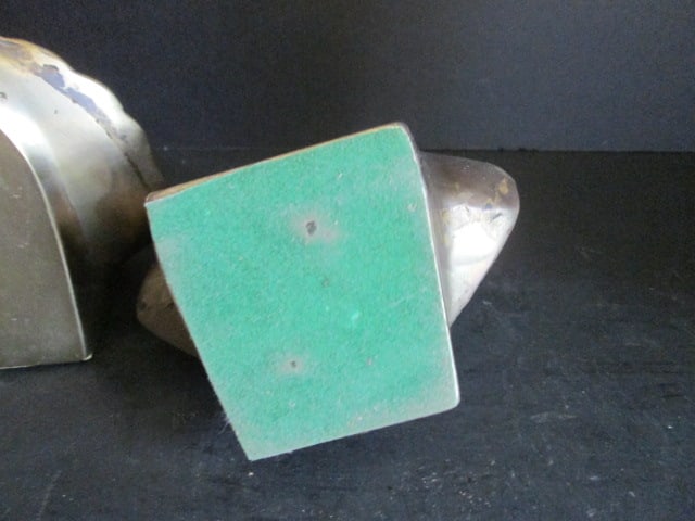 Pair of Brass Clam Shell Bookends - 4
