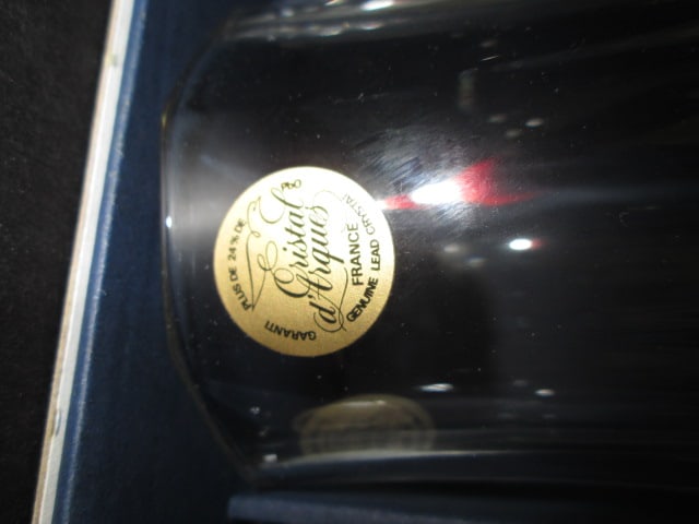 Two New Old Stock Cristal d' Arques "Longchamp" 4 Piece Water Goblet Sets - 3