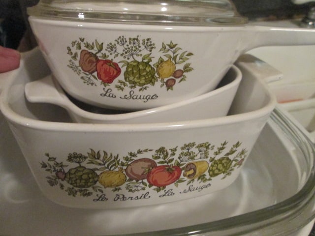 Corning Ware "Spice of Life" and "Blue Cornflower" Casseroles - 3