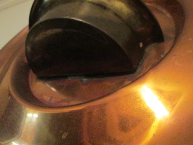 Midcentury Copper Wall Pocket Planter - 3