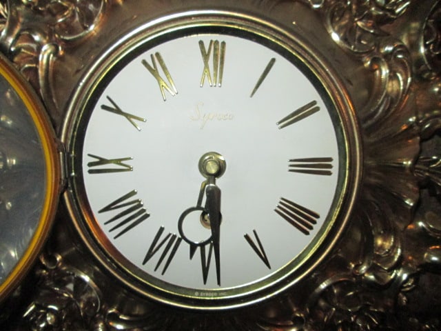 Midcentury Syroco 8 Day Wall Clock - 2