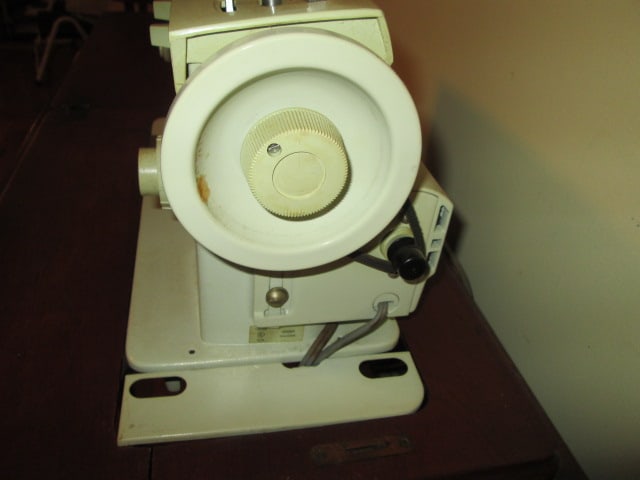 Singer Model 242 Sewing Machine in Mahogany Sewing Cabinet - 3