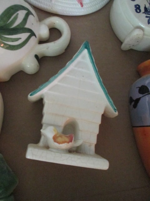 Six Ceramic and Pottery Wall Pockets - 3