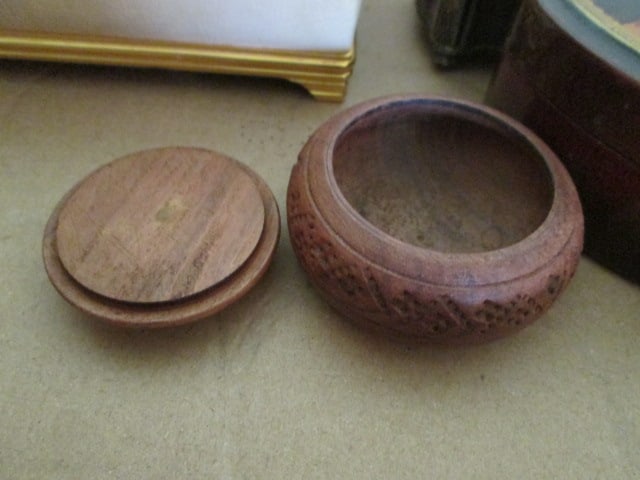 Five Small Jewelry Trinket Boxes - 6