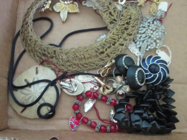 Grouping of Vintage Earring and Necklace Sets, Brooches, Earrings, etc. - 3