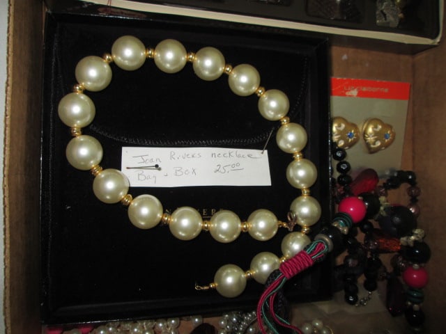 Joan Rivers Faux Pearl Necklace, Fashion Beaded Necklaces, Earrings, etc. - 3
