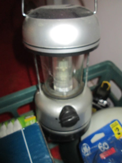 Crate of Various Style/Wattage Lightbulbs, Flashlight and Lanterns - 2