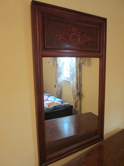 Dixie Traditional Neoclassical Style Wall Mirror: 30 3/4" x 51 1/2", Local Pickup Only
