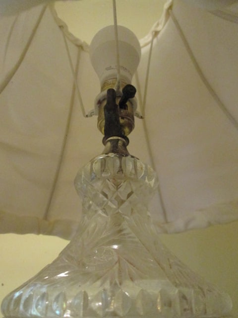 Crystal Hobstar Design Table Lamp - 4