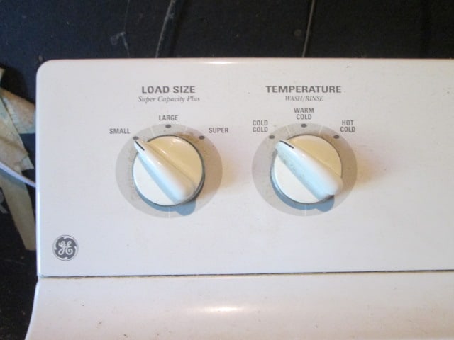 GE Super Capacity Plus Top Load Center Agitator Washer - 3
