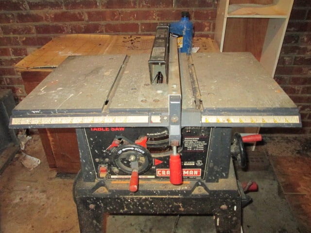 Craftsman 2.5 Hp Table Saw - 2