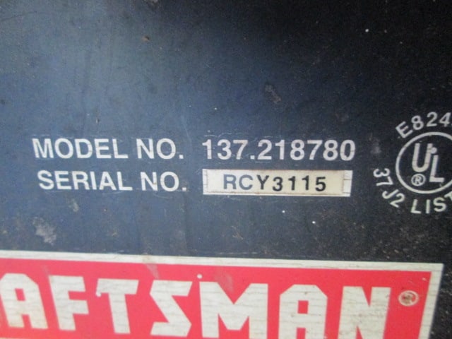 Craftsman 2.5 Hp Table Saw - 6