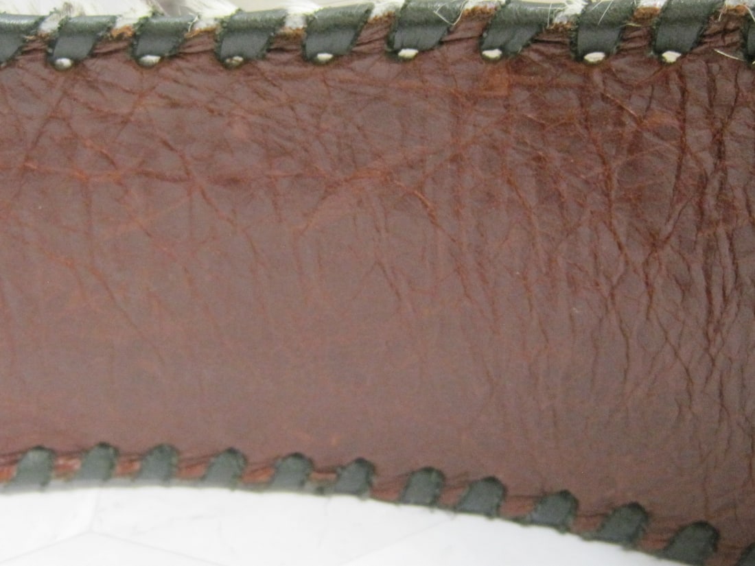 Kurtmen Cowhide Belt with Beadwork - 9