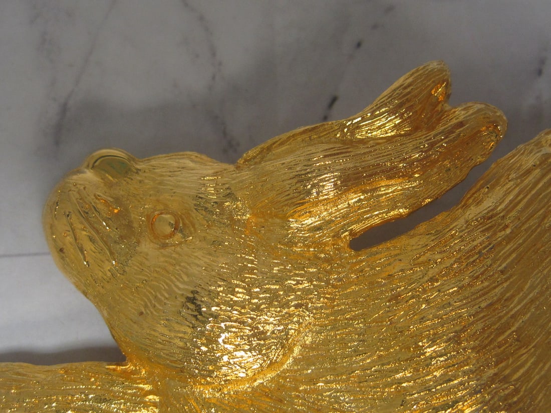 Dotty Smith Goldtone Large Belt Buckle - 2