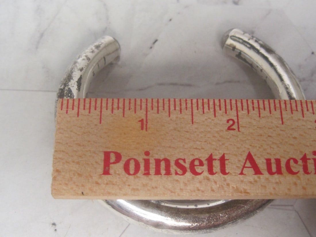 Sterling Silver Cuff Bracelet - 4