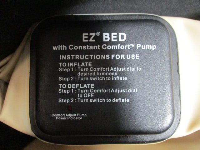 Frontgate EZ-Bed Self Inflating Portable Bed in Rolling Storage Bag - 5