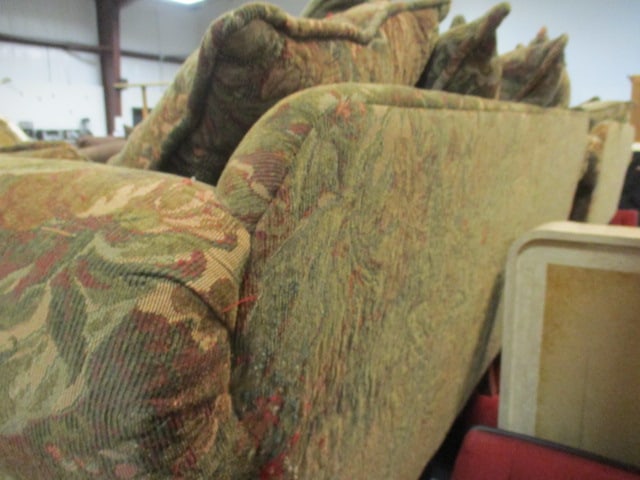 New Vintages by Bernhardt Rolled Arm Love Seat w/ Nail Head Accents - 7
