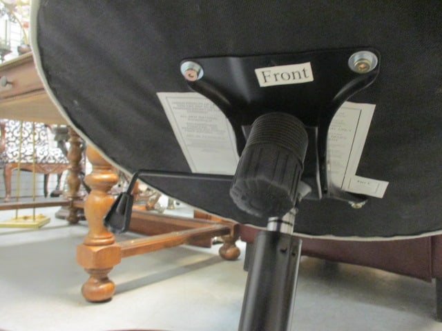Pier 1 Button Tufted Upholstered Task Chair with Nail Head Accents - 7