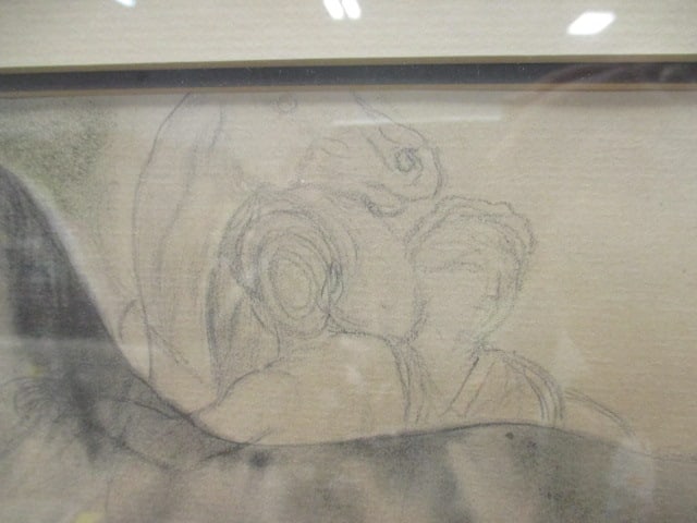 Edgar Degas 'Study of a Horse with Figures' F/M Artwork - 4