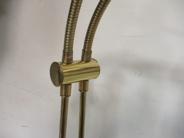 Double Arm Brass Floor Lamp - 3