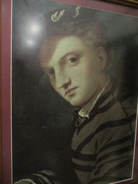 Rembrandt 'Young Woman trying on Earrings' Framed Art & - 5