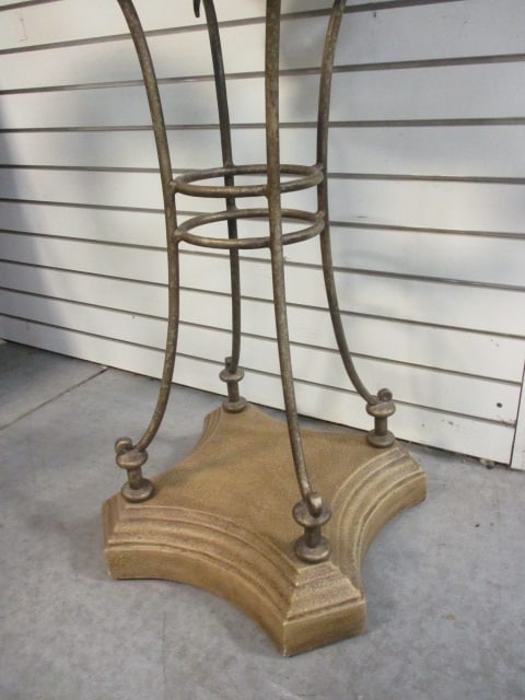 Neoclassical Style Jardiniere w/Bronze Finish on Metal Stand - 6