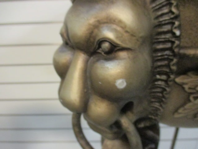 Neoclassical Style Jardiniere w/Bronze Finish on Metal Stand - 8