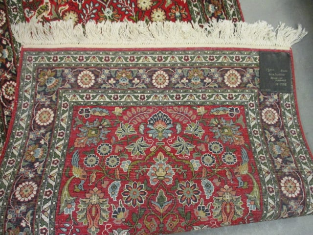 Jewel of Kashmir Silk/Cotton Persian Runner - 7
