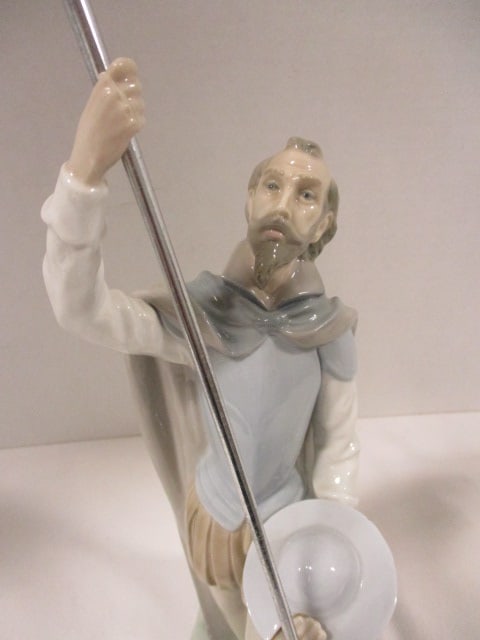 Lladro The Quest Figurine with Wood Stand - 2