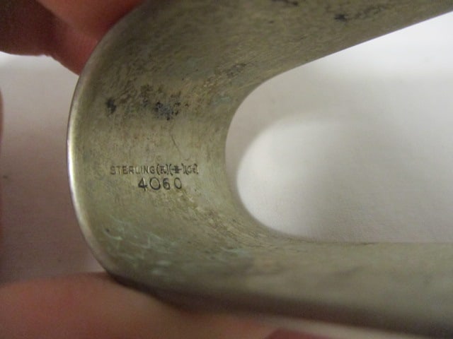 Two Sterling Napkin Rings - 6