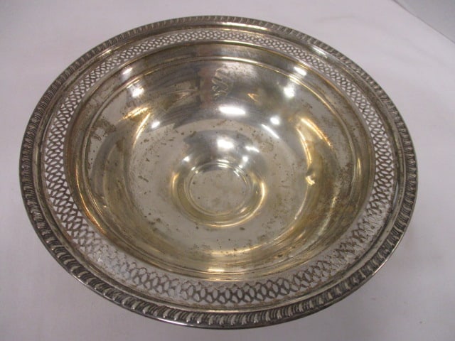 Sterling Weighted Pedestal Bowl 4" & Sterling Weighted Compote 6" - 6