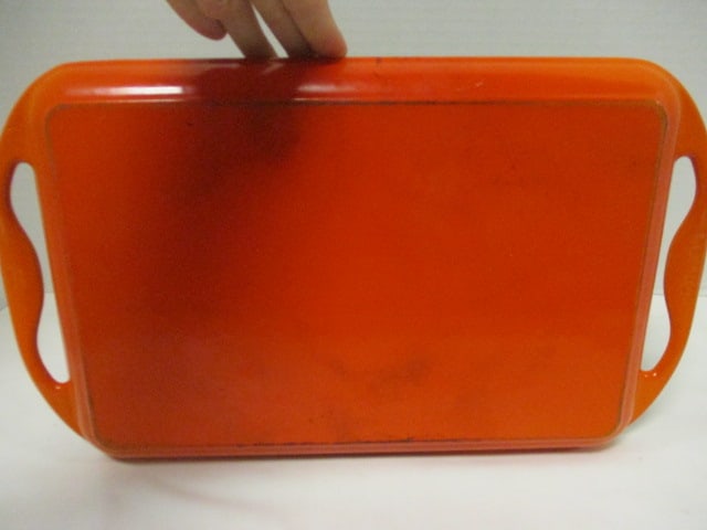 Le Creuset Enameled Cast Iron Skinny Griddle in Flame color - 3