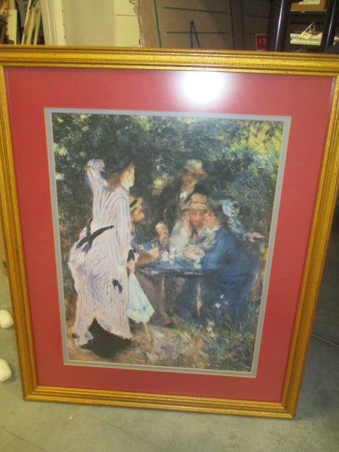 Renoir F/M Wall Art 'In The Garden' Print: 17 x 20