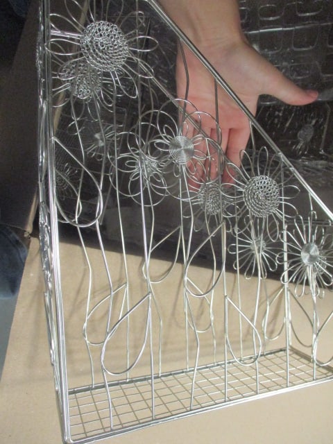 Wire Mesh Desk & Acrylic Desk Organizers - 3