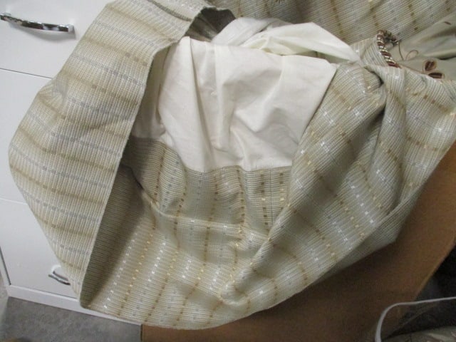 Custom Made Reversible Bedding w/Bed Skirt, Shams, Accent - 4