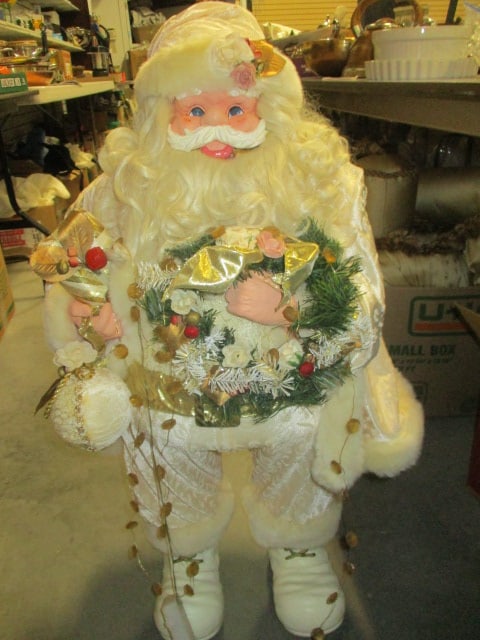 Santa in Original Box: 32"
