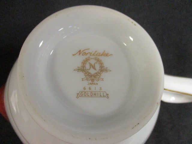 Noritake 'Goldhill' China 3 PC Tea Set - 4