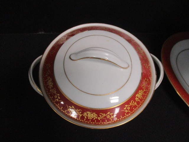 Noritake 'Goldhill' China Gravy Boat, Creamer/Sugar - 5
