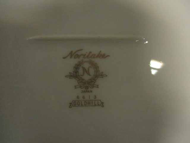 Noritake 'Goldhill' Serving Platters & Bowl - 8