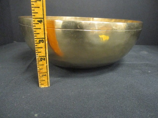 Hammered Brass Heavy Bowl - 4