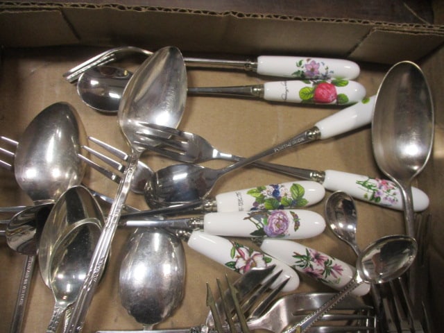 Vintage Souvenir Spoons, Forks, Grouping - 2