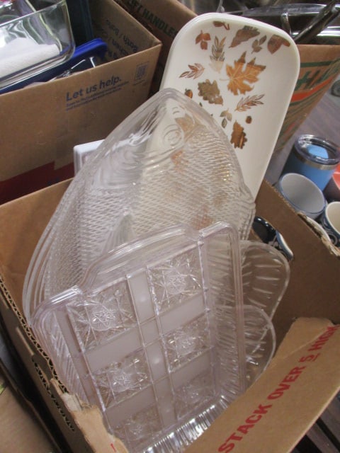 Plastic Serving Trays Grouping: .