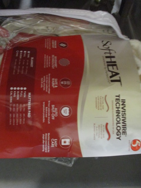 King Size Electric Blanket w/dual Controls - 2