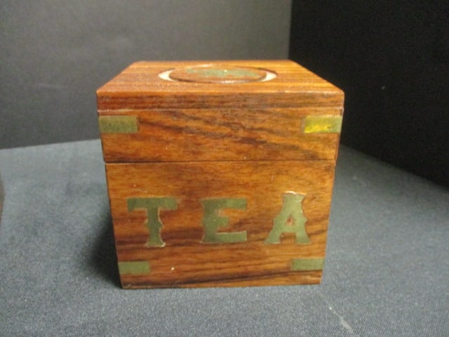Indian Handcrafted Box w/Brass Inlay (Lot of 2) - 2